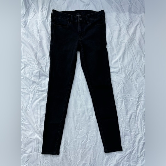American eagle black next level stretch skinny jeans - Picture 1 of 5
